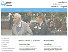 Tablet Screenshot of katholiekthuisfront.nl